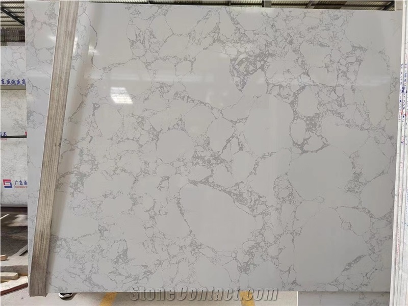 Super White Engineered Stone Agglomerated Stone Good Price