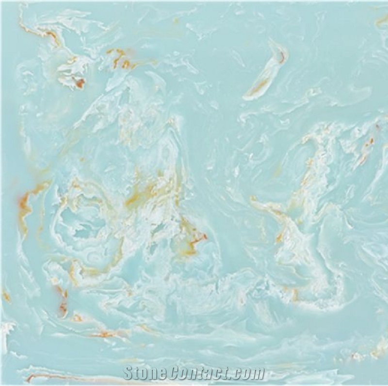 TV Background Wall Artificial Marble Wall Caldding