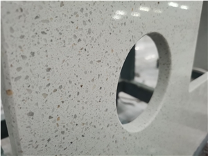 Stone Sinks Terrazo Wash Basin White Artificial Marble