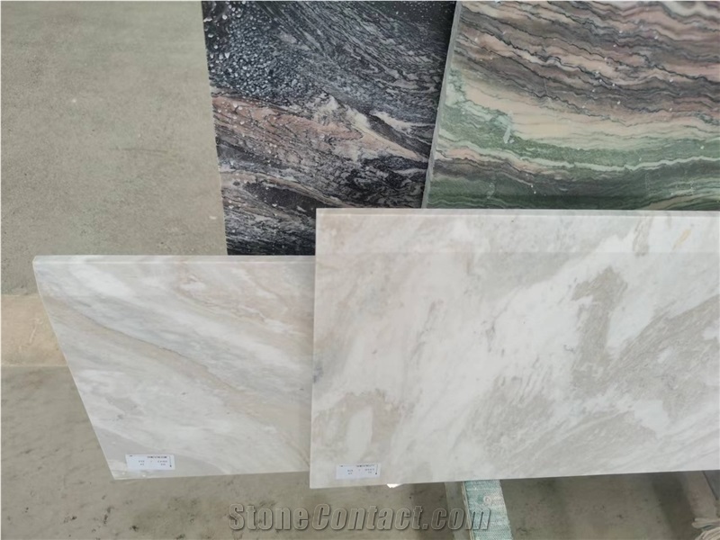 Bianco Monte Marble Rectangle Tops Work Restaurant Table