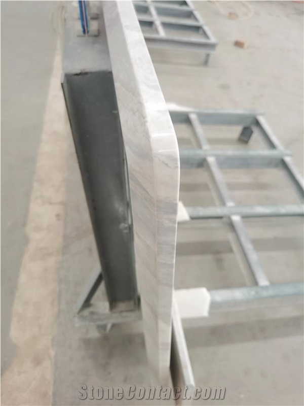 Bianco Monte Marble Rectangle Tops Work Restaurant Table