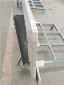 Bianco Monte Marble Rectangle Tops Work Restaurant Table