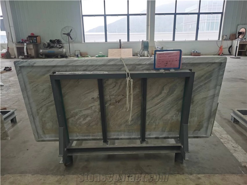 Bianco Monte Marble Rectangle Tops Work Restaurant Table