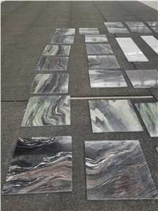 Violet Landscape Marble Purple Slabs & Tiles Natural Stone
