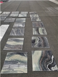 Violet Landscape Marble Purple Slabs & Tiles Natural Stone