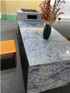 Blue Sintered Stone TOP POLISH High End