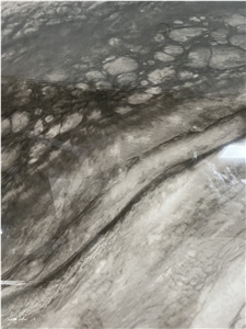 Brown Sintered Stone Wall Panel Polish