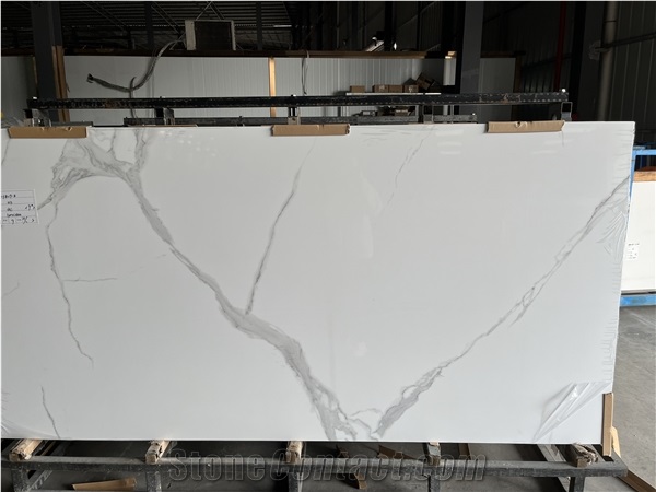 Calacatta White Sintered Stone Slabs