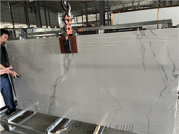 Calacatta White Sintered Stone Slabs