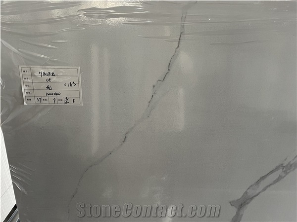 Calacatta White Sintered Stone Slabs
