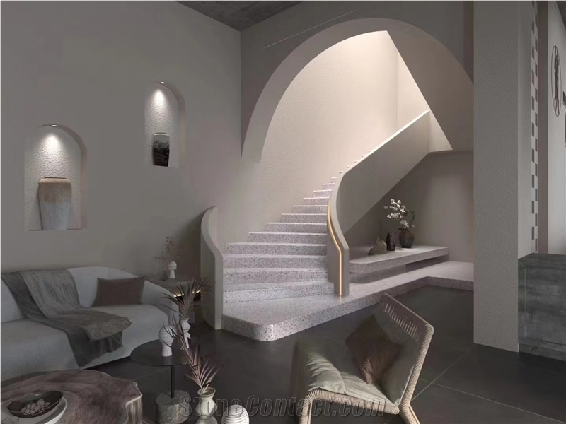 China Hot Terrazzo Step Staircase Polish