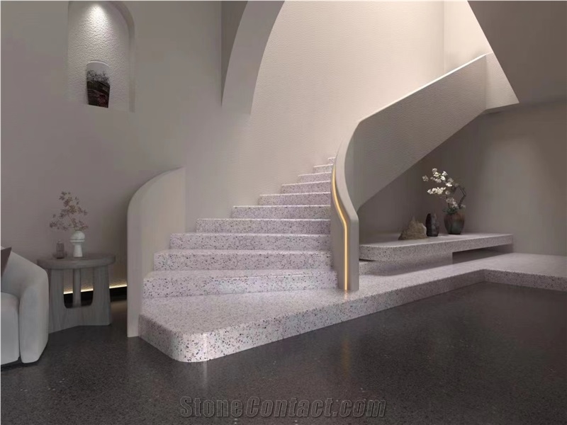 China Hot Terrazzo Step Staircase Polish