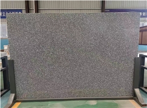 China Light Beige Cream Terrazzo Large Slab Polish Floor
