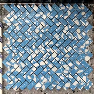 China Rich Color Terrazzo Mosaic Bathroom Floor