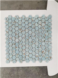 China Rich Color Terrazzo Mosaic Bathroom Floor