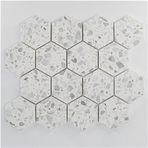 China Rich Color Terrazzo Mosaic Bathroom Floor