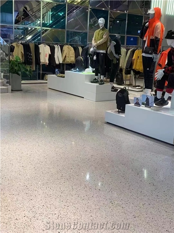 China Terrazzo Tile For Shopping Mall Floor High End