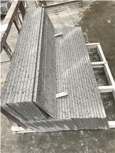 Grey Terrazzo Artificial Inorganic  Staircase
