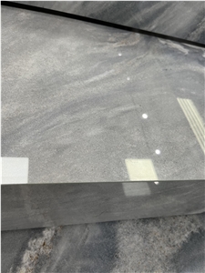 Honed Good Quality Blue Sintered Stone Stair Step