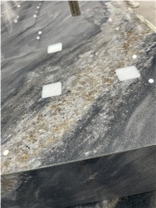 Honed Good Quality Blue Sintered Stone Stair Step