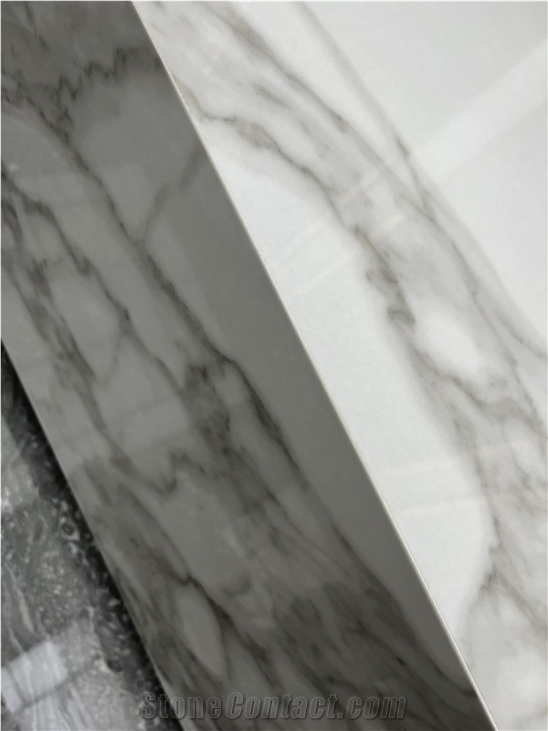 Hot Statuario Sintered Stone Table Top High Quality