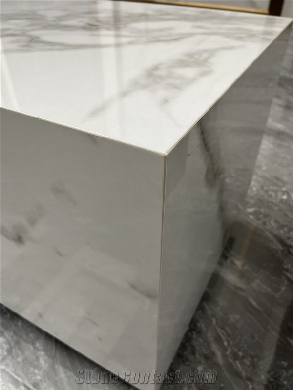 Hot Statuario Sintered Stone Table Top High Quality