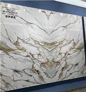SEA BLUE SINTERED STONE WALL HIGH END