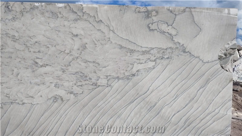 White Silk Quartzite Blocks