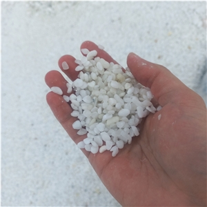 Small Viet Nam Natural White Pebble Stone For Decoration