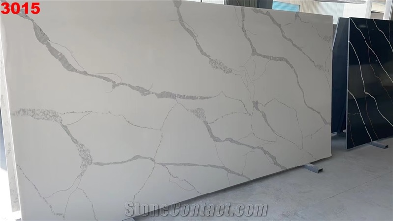 Artificial Quartz Big Slabs Calacatta White Countertops