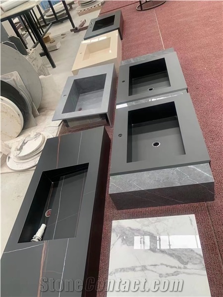 Artificial Stone Countertop Calacatta For Shop