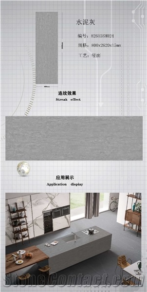 Artificial Stone Sintered Stone Tiles & Slabs Grey Clour