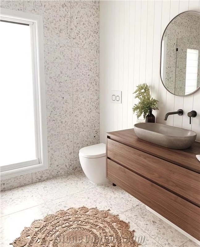 Artificial Stone Slabs Terrazzo Slabs For Bathroom Tiles