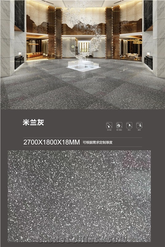 Artificial Stone Slabs Terrazzo Slabs Kitchen Wall&Floor