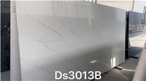 Calacatta White Quartz Stone For Kitchen Tops