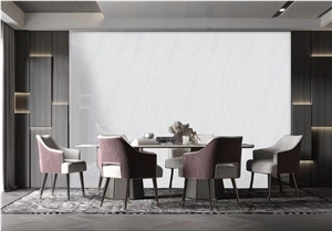 Chinese Hemus White Artificial Stone Porcelain Slab For Wall