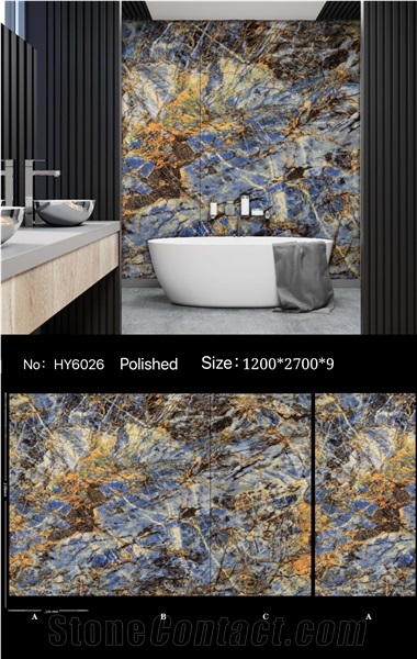 Crystal Brown Sintered Stone Slab