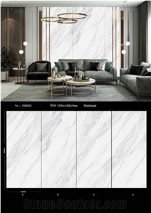 Freesia White Sintered Stone Slab New Fish Maw White