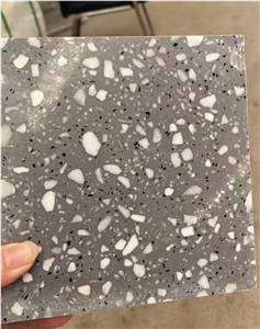 Grey Terrazzo Artificial Stone Polished & Honed Tiles Grey Terrazzo Artificial Stone Polished & Honed Tiles