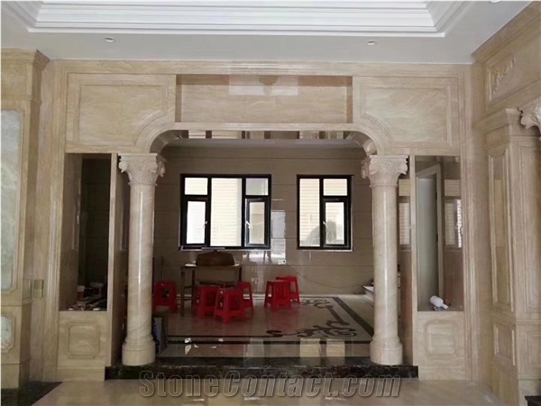High Quality Artificial Limestone Columns