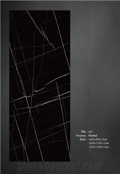 Hot Sell Black Sintered Stone Slab