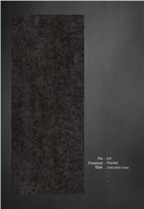 Hot Sell Black Sintered Stone Slab
