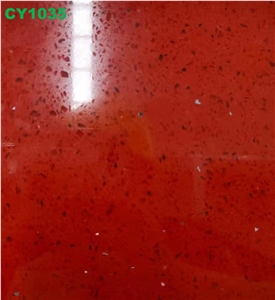Red Quartz Stone Slab