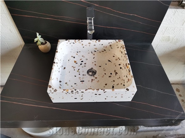 Terrazzo Wash Basin