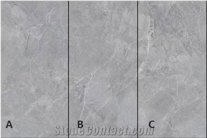 Top Quality Chinese Light Grey Sintered Stone Slab For Wall