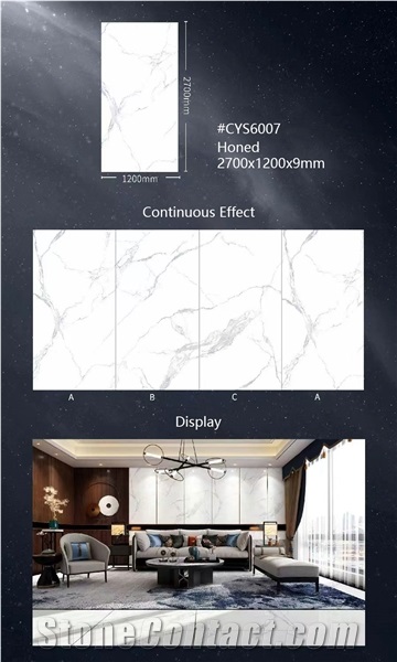 Top Sale Chinese House Decoration Sintered Stone Slab