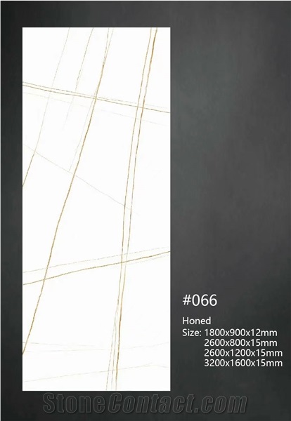 Top Selling China Honed Sintered Stone Slab For Floor