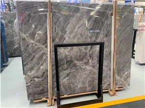 Italy Silver Statuario Marble Armani White Calacatta Slab