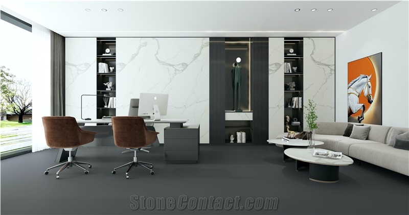 Agra White Sintered Stone Slabs