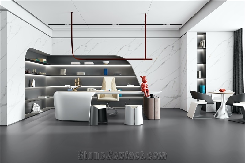 Dolomite White Sintered Stone Slabs